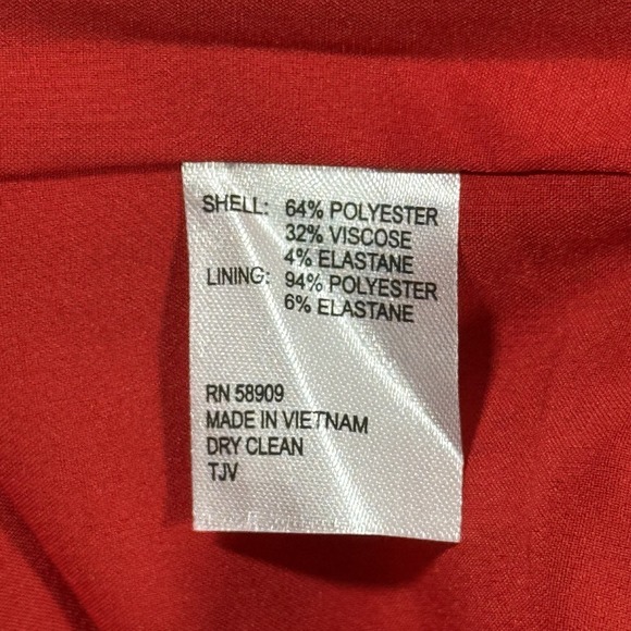 Antonio Melani Women's Size 12 Red Tartan Plaid Elena Square Neck Midi‎ Dress - Picture 10 of 11